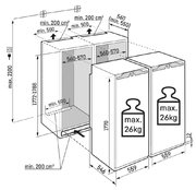Встраиваемый холодильник Liebherr IXRF 5100 (SIFNf 5108 + IRe 5100) фото 4 в Челябинске