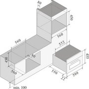 Духовой шкаф Ilve 645GTZ41/BK фото 2 в Челябинске