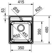 Мойка Franke BCX 610-42 TL сталь фото 2 в Челябинске