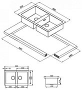 Мойка Smeg LQR862-2 фото 3 в Челябинске