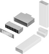 Комплект воздуховодов с фильтром Maunfeld MIDS604+CF312MW фото в Челябинске
