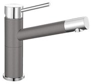 Смеситель Blanco Alta compact chrome/Silgranit темная скала Смеситель Blanco Alta compact chrome/Silgranit темная скала