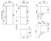 Холодильник Smeg FA8005LPO5 фото 3 в Челябинске