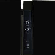 Холодильник Hyundai CS5003F черное стекло фото 3 в Челябинске