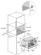 Духовой шкаф Fulgor Milano FCSO 4511 TM BK фото 4 в Челябинске