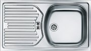 Мойка Franke Eurostar ETL 614 Нержавеющая сталь декор фото в Челябинске