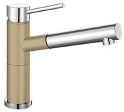 Смеситель Blanco Alta-S compact chrome/Silgranit шампань фото в Челябинске