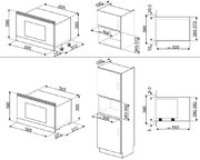 Встраиваемая микроволновая печь Smeg MP122B3 фото 4 в Челябинске
