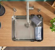 Мойка BLANCO SOLIS 400-U нержавеющая сталь фото 4 в Челябинске