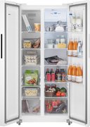Отдельностоящий холодильник с инвертором Weissgauff WSBS 500 Inverter NoFrost White фото 4 в Челябинске