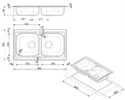 Мойка Smeg LYP862 фото 4 в Челябинске