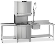 Купольная посудомоечная машина Smeg HTY620D фото 2 в Челябинске