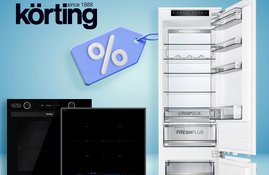 Акция! -50% на холодильник Korting при покупке комплекта