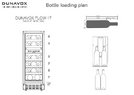 Встраиваемый винный шкаф Dunavox DAUF-17.58DC