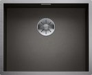 Мойка Blanco ZEROX 500-U Durinox® отводная арматура InFino® 526243 Dark Steel