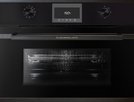 Компактный духовой шкаф с микроволнами Kuppersbusch CBM 6330.0 S6 Black Steel