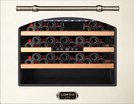 Встраиваемый винный шкаф Lofra ZBRBI24M/A CANTINA 24 AVORIO BRONZO