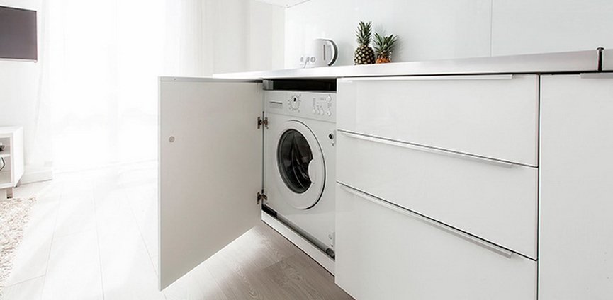 Встроенные стиральные машины под столешницу Bosch
