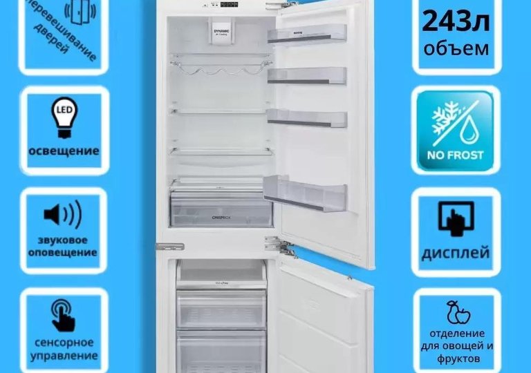 Обзор холодильника Korting KSI 17780 CVNF