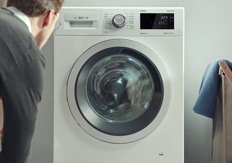 Как установить стиральную машину Bosch
