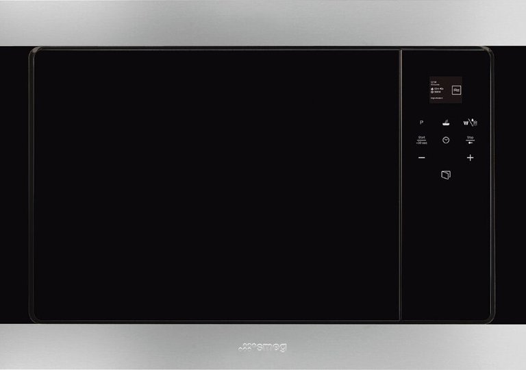 Обзор встраиваемой микроволновой печи Smeg FMI320X2