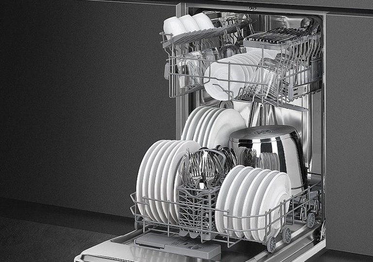 Обзор посудомоечной машины Smeg ST4523IN