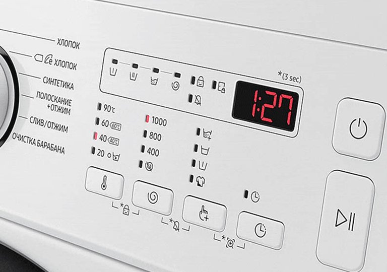 Почему мигает стиральная машина?