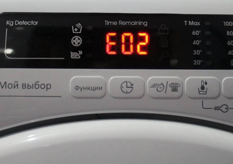 Ошибки и поломки в стиральной машине