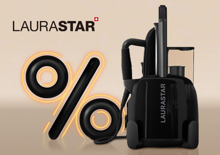 Акция! Скидка на парогенераторы Laurastar LIFT и LIFT PLUS